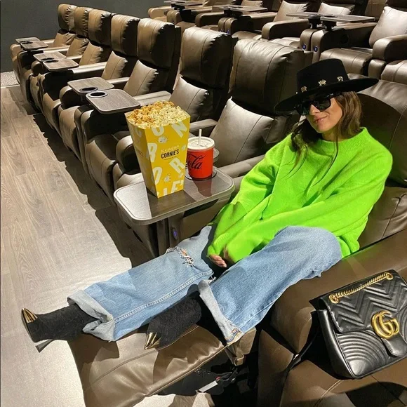 🔥last pair🔥NWT Zara Tweed Boots with Gold Detail - Picture 5 of 9